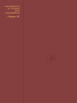 cover image of Mathematics in Science and Engineering: A Series of Monographs and Textbooks, Volume 18